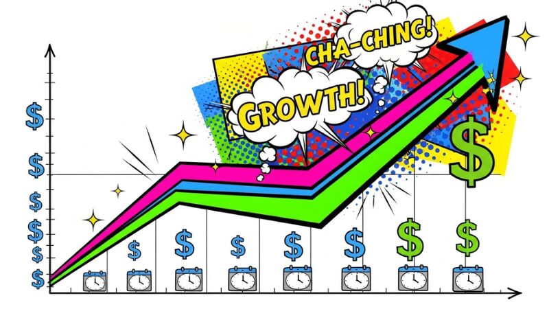 Income appears to be steadily increasing, pop style