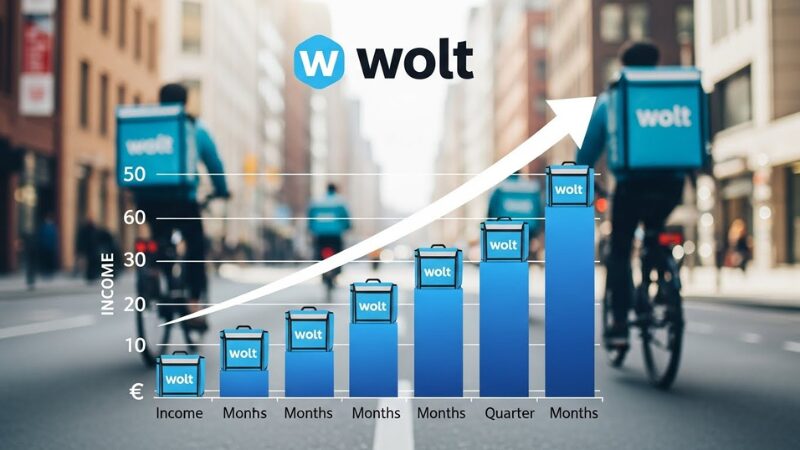 Wolt, Income, Increase