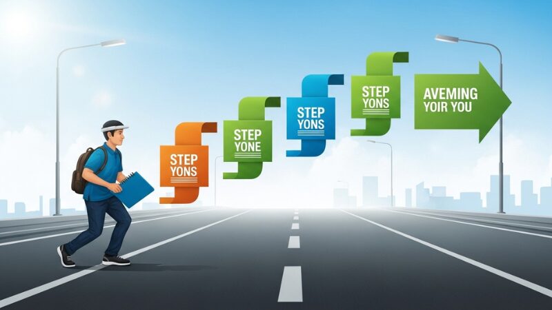 Procedure from Delivery Driver Registration to Commencing Work