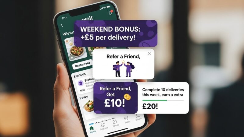 Wolt, Incentives, Bonuses