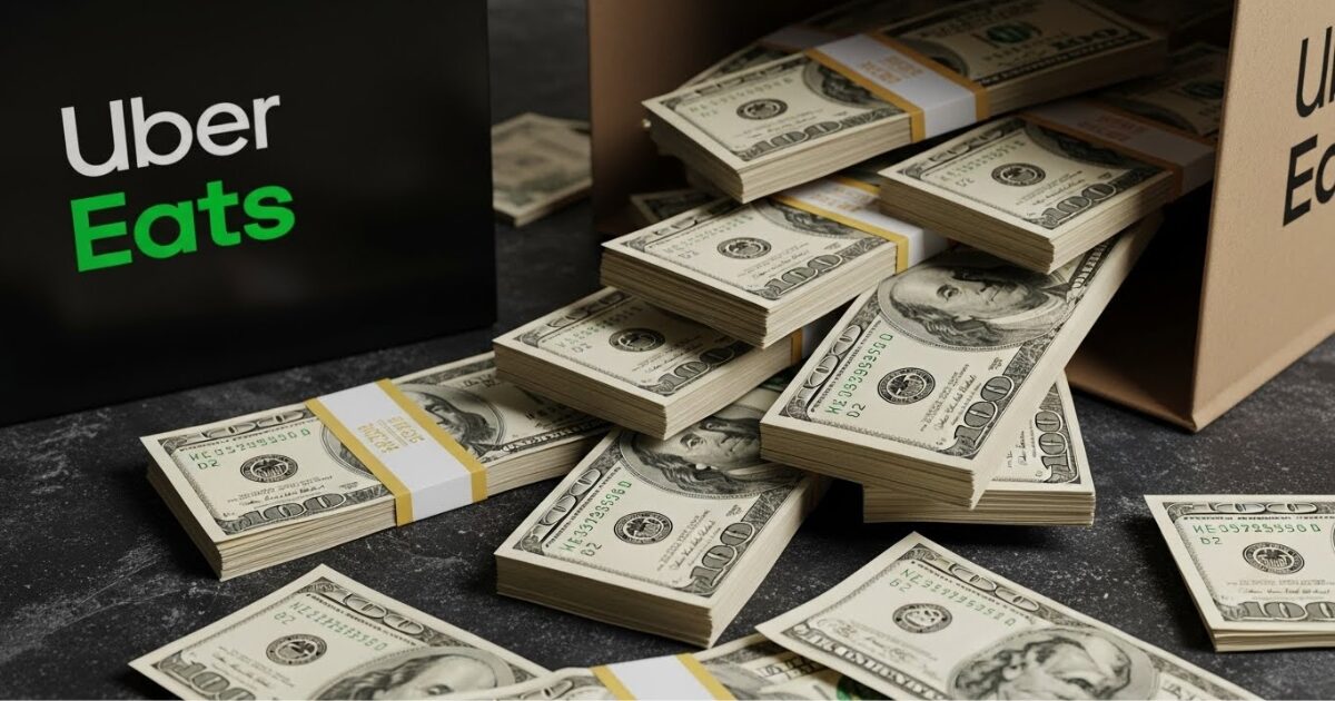 Uber Eats, money